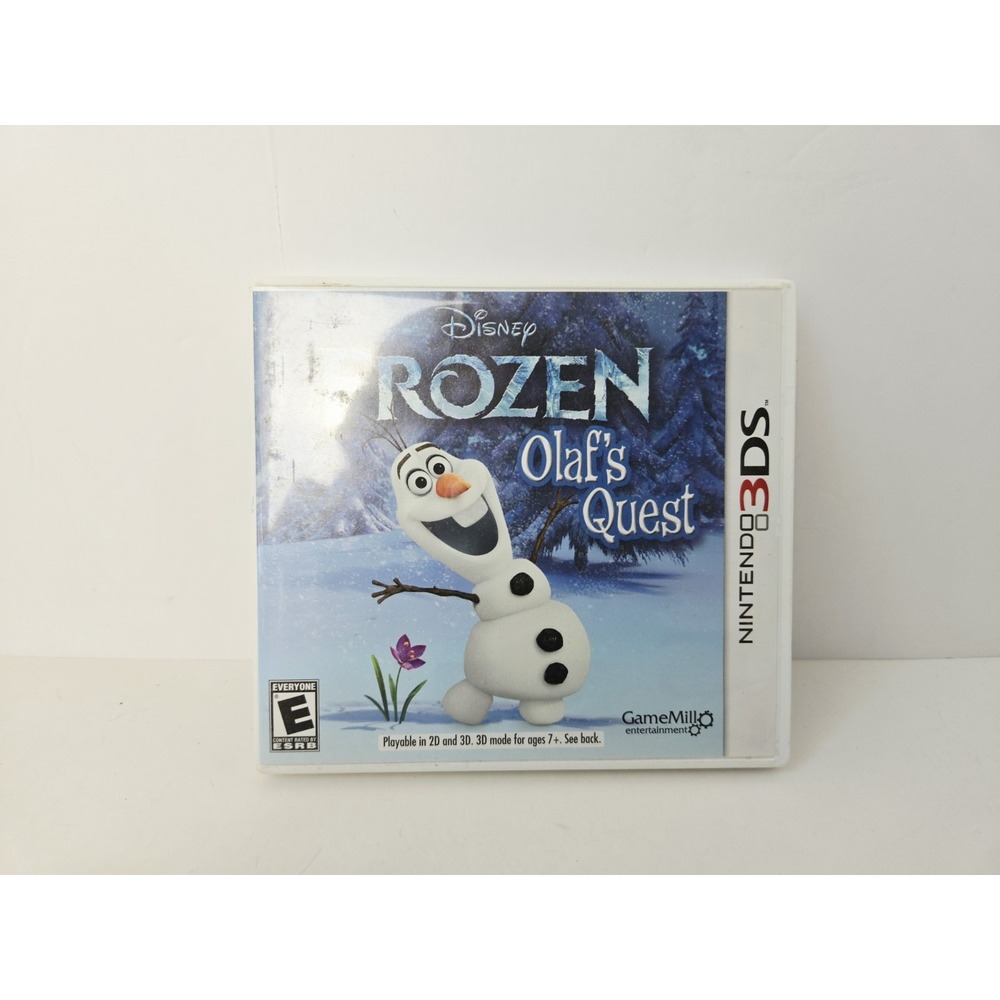 Nintendo DS Game w/ case Disney Frozen Olaf's Quest